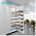 Topcent Kitchen Fittings Pantry Organizer Soft Close Storage Basket Unit Tall Pull Out Kitchen Basket