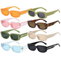 Retro square Sunglasses Vintage New SunglassesSmall Square Rectangle 90s Glasses Trendy Y2K for Women Aesthetic
