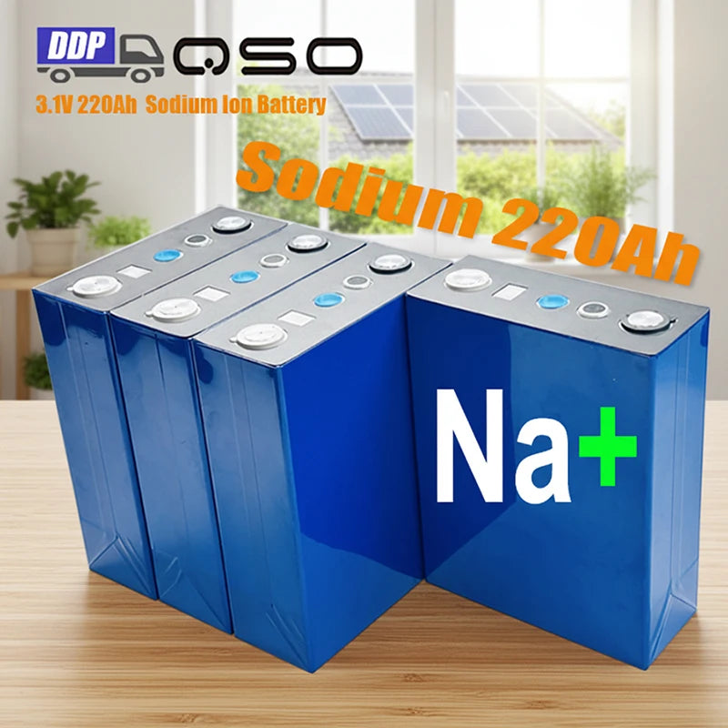 Qishou Natrium-Ionen-Batterie Natrium Ionnen Natriumionenbatterie 3.1V 200Ah 202Ah 210Ah 220Ah Catl Nfpp Sodium Ion Battery Cell
