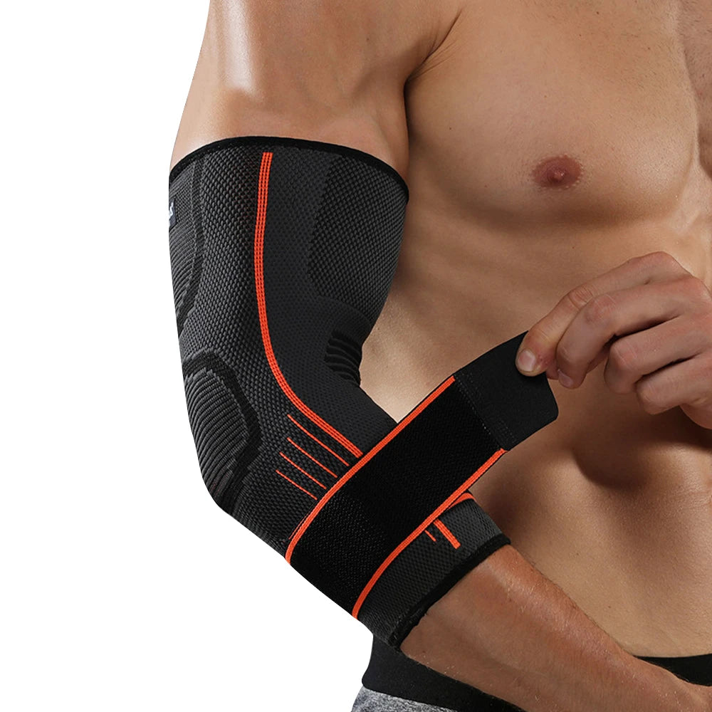 Women Men's Elbow Compression Sleeve Support Brace Arm Warmers Arthritis Bandage Arm Pads Guard Stretch Accessories Protective
