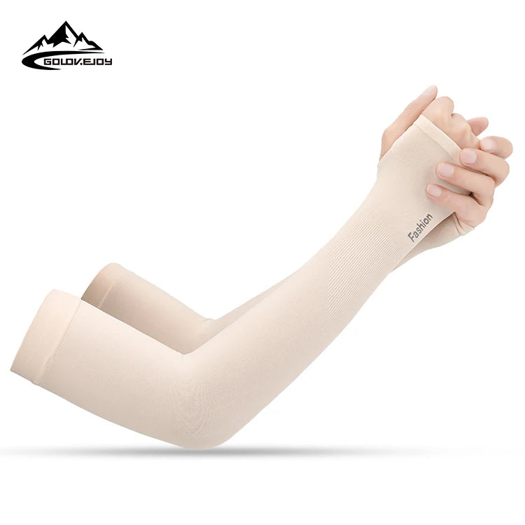 GOLOVEJOY HB04  Wholesale Custom UV Protection Elastic Cycling Arm Sleeves Outdoor Sports Basketball Golf Arm Sleeves for Women
