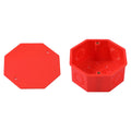 Orange Color Pvc Octagon Junction Box