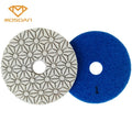 4 Inch 100mm Flexible 3 Steps Granite Marble Polishing Pads Pucks
