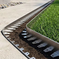 Easy Bending Stainless Steel Rectangle Landscape Paver L Edging for Garden Flooring & Stone Easy Install