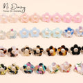 MiDairy  Earrings Stainless Steel Hollow Flower Stud Earrings for Women Vintage Roman Numeral Small Earing 2024 J