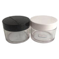 2025 New Color Cosmetic Packaging Eco-friendly PETG Jar Aluminum Screw Top Face Mask Skin Care Eye Cream 8oz