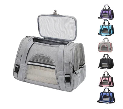 IVY Portable Pet Carrier Cat Dog Carrier Pet Bag with Soft Mat for Small Animals Waterproof