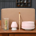 Japanese Accessories Teaware Ceramic Chawan Matcha Whisk Set Bamboo Matcha Whisk and Spoon / Matcha Tea Tin Wisk Cup Brush Set