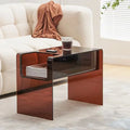 Modern Custom Acrylic Coffee Table for Living Room Bedroom & Dining Transparent Corner Sofa & Bay Window-for Hotels