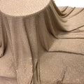 FB003  Elastic Rhinestone Mesh Fabric for Making Dress Stretch Crystal Fabric for Party Dress