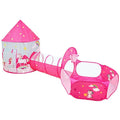 Indoor Outdoor Children's Tent Unicorn Three-piece Playhouse Portable Folding Girl's Indoor Ocean Ball Pool Play Tent