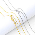 Wholesale Elegant Religious New Style Necklace Gold Silver Plated Copper Collarbone Chain for Children Cute Design Sweet Box