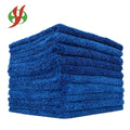 Custom logo 85% Polyester and 15% Polyamide Microfiber Quick Dry Edgeless Car Cleaning Cloth Microfiber Cleaning Towels