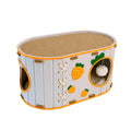 Luxury Carrot-Style Cat Tree with Large Space Semi-Closed Cat Nest Four Seasons Universal Cat House Integration