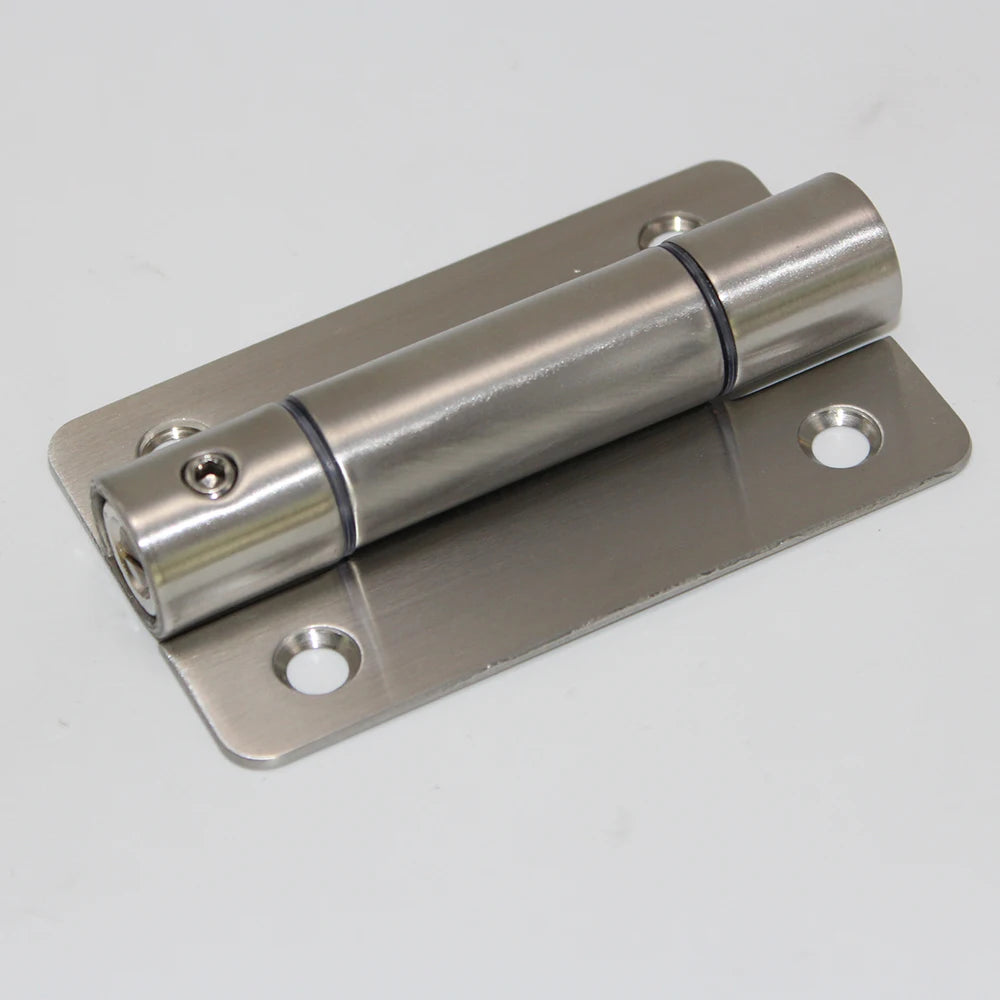 Rustproof Stainless Steel 304 Self-Closing Bathroom Spring Hinges Adjustable Tension for Commercial Door