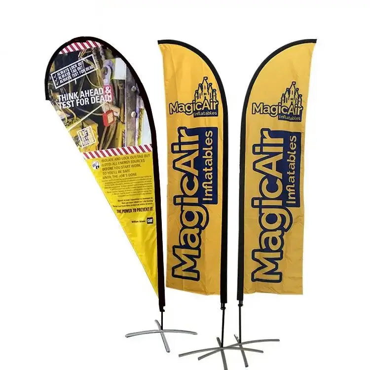 Promotional and Business Gifts Professional Manufacturer Focus on Customization Water Tank Pole Base Flying Beach Flag