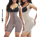 HEXIN Women's Adjustable Colombianas Abdominal Control Shapewear Open Crotch Tummy Control Compression Plus Size Breathable