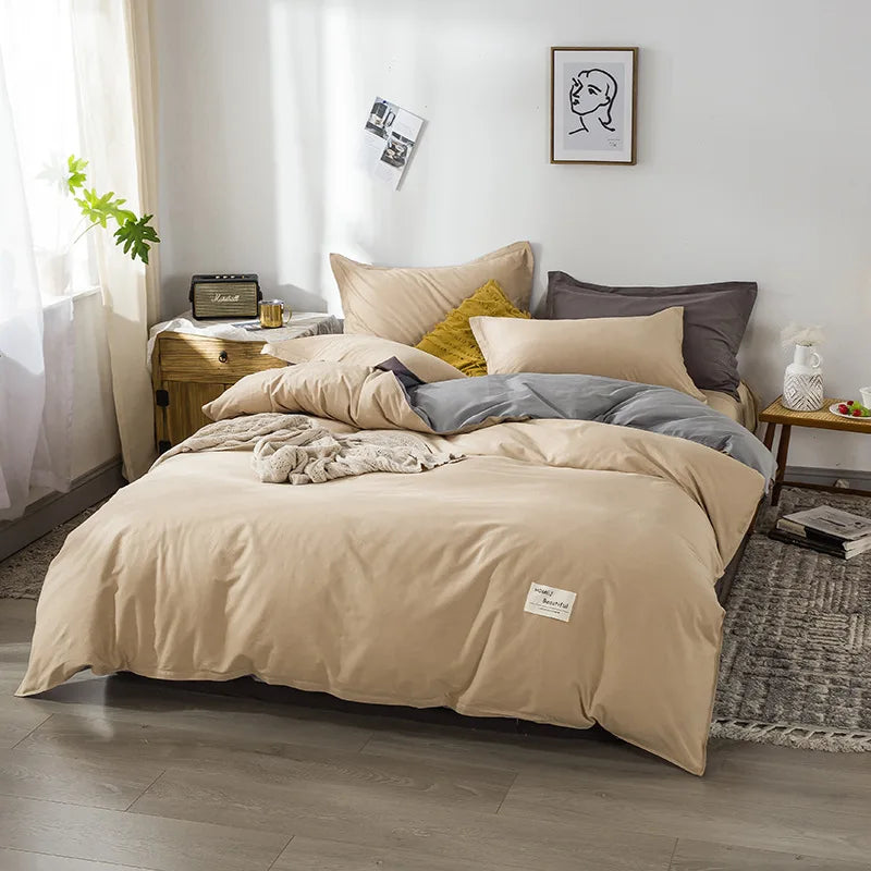Customized Hot Sale Cotton Bedding Sets for All Seasons Luxury Double