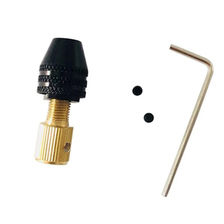 3.17/2mm Electric Motor Shaft Mini Chuck Fixture Clamp 0.3-3.5mm Small for Mini Electronic Drill Chuck Bit Tool Set Universal