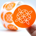 Private Logo Custom Seal Waterproof Packaging Labels Manufacturer Printed Sticker Roll
