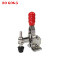 GH-12050-USS 304 Stainless Steel Hand Tool Vertical Toggle Clamp Quick Release Clamp 91kg Holding Capacity 12050-U