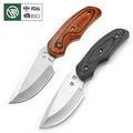 Bochen Color Knife Durable Camping Straight Knife Hunting Survival Outdoor Brushcraft Fixed Blade Knife With Nylon Sheath
