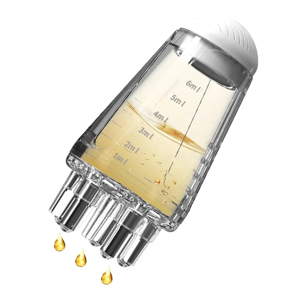 New Mini Portable Scalp Massage Devices for Hair Growth Scalp Oil Application Massager Medicine Comb Scalp Applicator