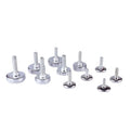 11 Degree Angled Leg Mounting Plates Furniture Leg Pipe Decor Table Legs for  Slanted Metal