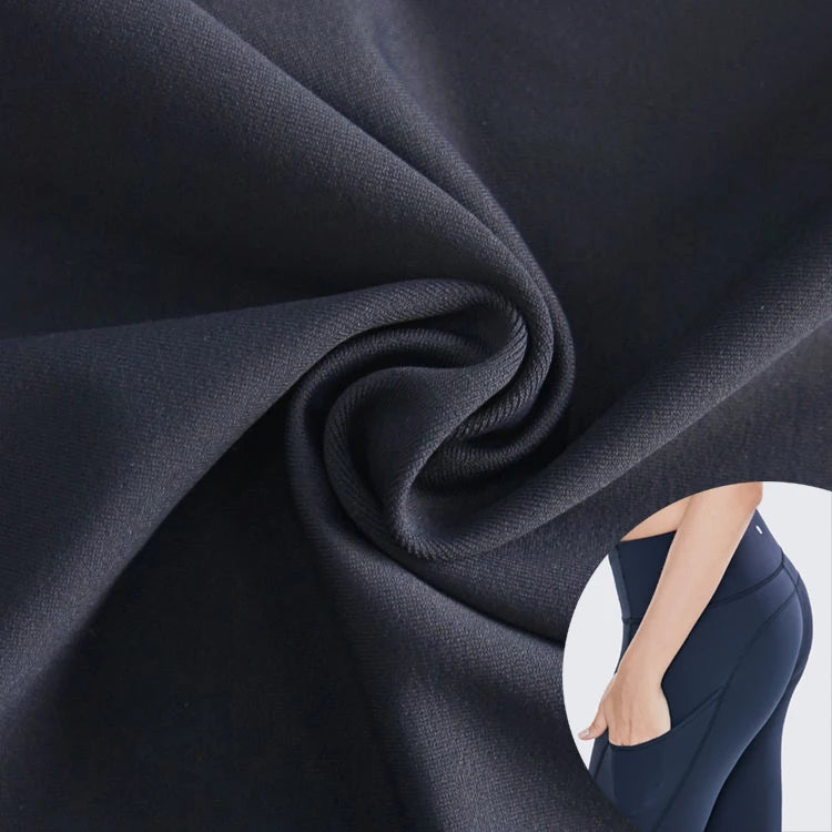 4 Way Stretch Warp Knit Breathable Polyester Spandex Dry Fit Sportswear Yoga Fabric