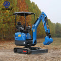 Free Shipping Small Micro Excavators Orchard Crawler Hydraulic Agricultural Digger Price 1.5 Ton Mini Excavator
