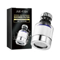 New Arrival Jue-fish Universal Shower Filter Head Shower Head Bathroom Kitchen Filter Faucet
