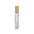 Factory Wholesale Thick Rectangle 8ml 10ml 15ml Easy Crimpless Glass Perfume Bottle