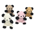 Cute Panda Plush Doll Charm Keychain Claw Machine Cartoon Fluffy Stuffed Animal Toy Backpack Bag Pendant Key Chain Accessories