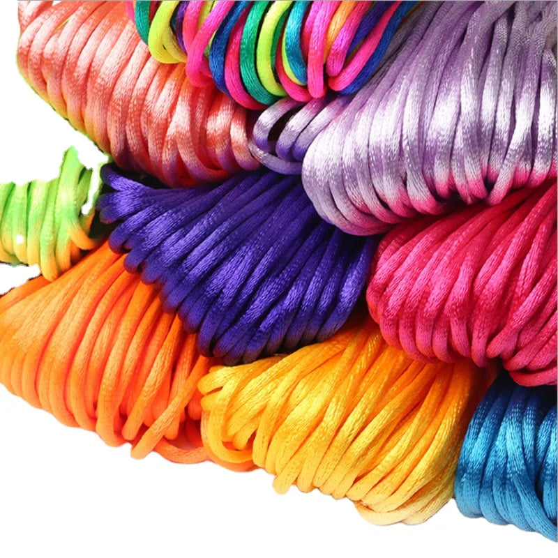 Wholesale Korea Rope String Thread Cords Chinese Knot Wire for DIY Braided Bracelet Jewelry Making Accessories Supplies