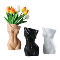 Nordic Style Modern Design High Temperature Fired Porcelain Ceramic Tabletop Flower Vase