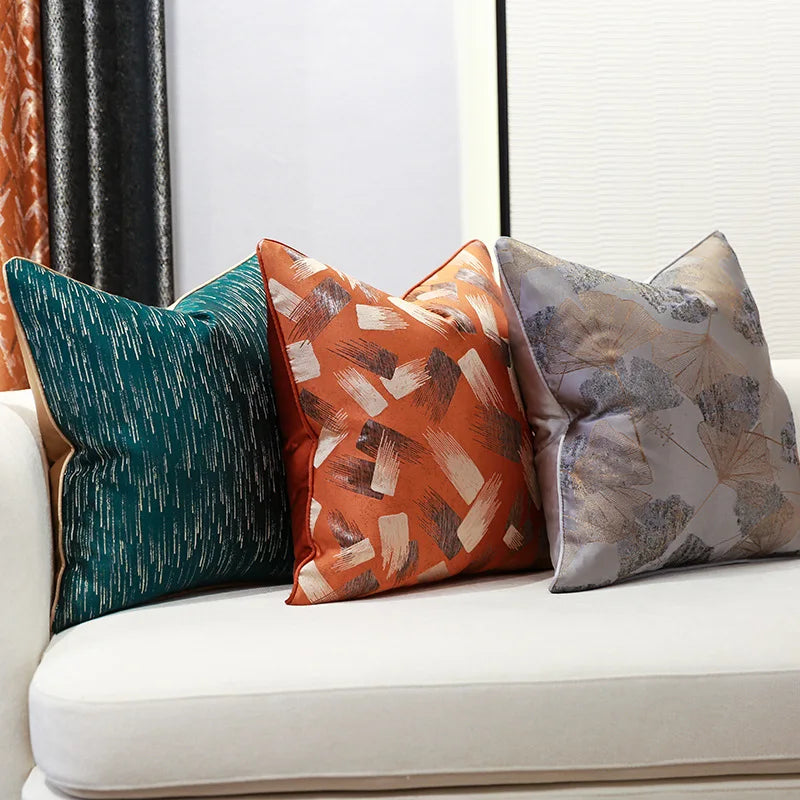 Factory Wholesale Jacquard Pillow Cases Decorative Pillow Case Luxury Cushion Covers for Home Decor