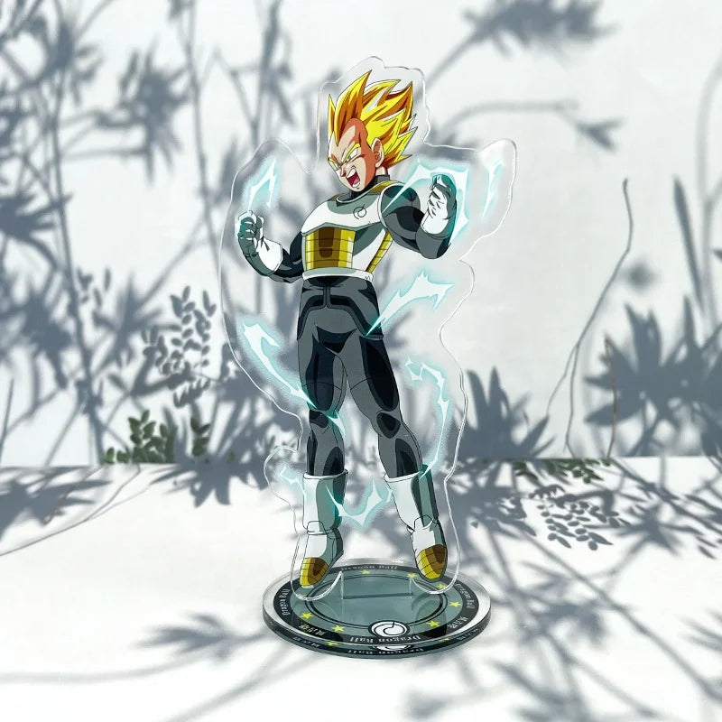 29 Designs 15cm Dragon Balls Goku Vegeta Transparent Anime Acrylic Standee Holder