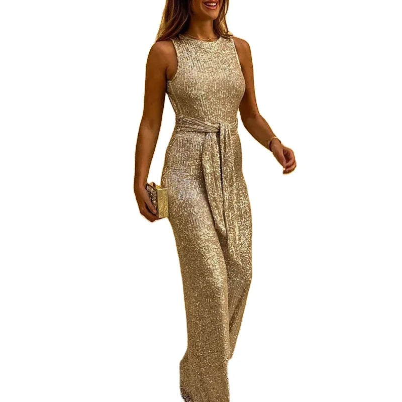 Hot Selling Spring Clothings Short Sleve Siamese Trouser Jumpsuit Bling Plus Size Bodysuits Female Trouser Jumpsuit