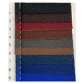 Wholesale Coarse Litchi Grain PU Faux Leather Colorful Thickness for Jackets Bags Shoes and so on