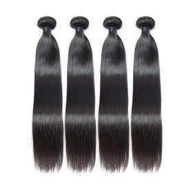 Realistic Shooting Double Drawn Raw Vietnamese Burmese Brazilian Human Hair Bundles 10~30 Inch in Factory Stock