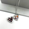 Lateefah OEM Custom Photo Album Necklace Picture Box Pendant Stainless Steel Heart Jeweley Necklace for Women