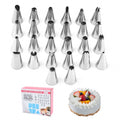 37Pcs Icing Piping Tips Nozzles Pastry Bags Set Cake Decorating Tools