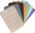 FMT Hot Sale Comfortable Bath Mats Quick Dry and Soft PVC Bath Rugs with Anti-Slip Design Solid Pattern for Bathroom