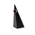 High End Black Wedding Ring Cone Finger Display Holder Metal Jewelry Ring Display Stand
