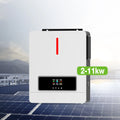 EU Stock 6.2KW 8KW 10KW Dual Output Solar Power Inverter MPPT Control 48V 6KW Pure Sine Wave Hybrid Solar Inverter