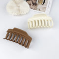 MIO Large Hair Claw Clips Big Matte Strong Hold 10cm Fashion Trendy Women Girls Lady Claw Clamp Versatile Styling Plastic
