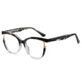2025 Fashion Oversized Cat Eye Optical Glasses Frame for Women Metal Frame Anti Blue Light Spectacle Frames