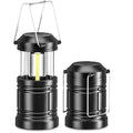 Portable 3*COB LED Camping Lantern Mini Hanging Tent Lantern 3W 200 Lumens AAA Battery Outdoor Waterproof Handle Flashlight