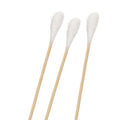 6 Cotton Tipped Applicators for Oral Care Use Applicator Swabs 3 Inch Sterile Cotton Buds extra Long Non Sterile Cotton Swabs