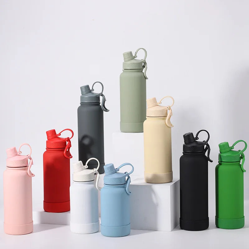 Eco-friendly Double Wall Stainless Steel Tumbler Direct Drinking Water Bottle Vacuum Insulated Sports Water Jug